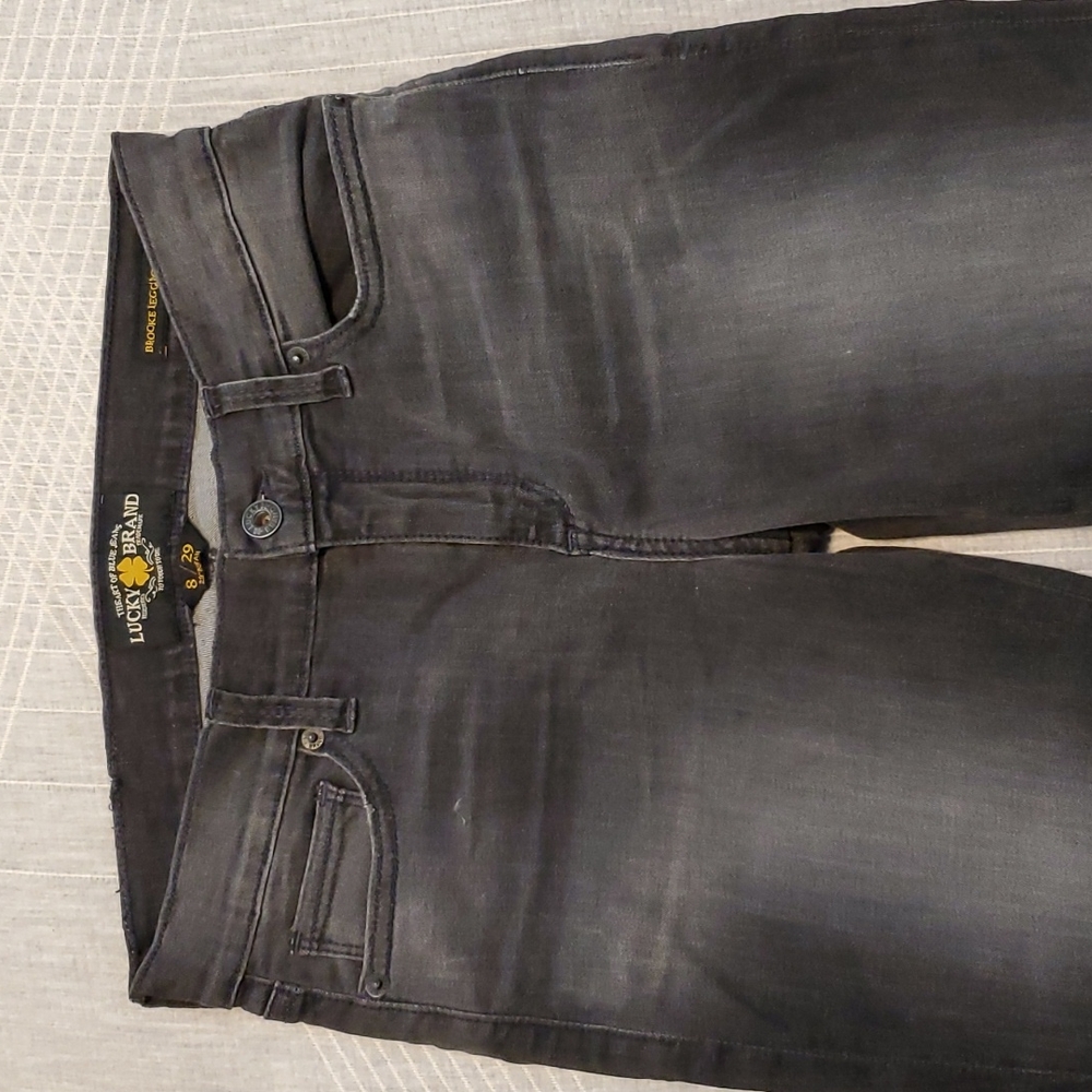 Lucky Brand Women's Skinny Jeans - Dark Gray
